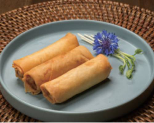209. Crispy Vegetarian Spring Roll (3pcs) 素春卷